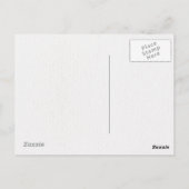 ゴールデン結婚アールデコの感謝はがき ポストカード (裏面)