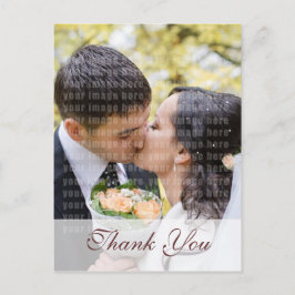 ゴールデン結婚ガーベラの写真ありがとう ポストカード
