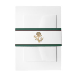 ゴールデン結婚シスル 招待状ベリーバンド