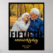 ゴールデン結婚ズ写真50モダン周年 ポスター (正面)