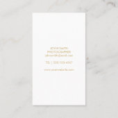 ゴールデン結婚ズ写真 名刺 (裏面)