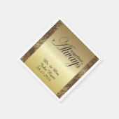 ゴールデン結婚ズ花火 スタンダードカクテルナプキン (角)