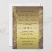 ゴールデン結婚ズ花火 招待状 (正面)