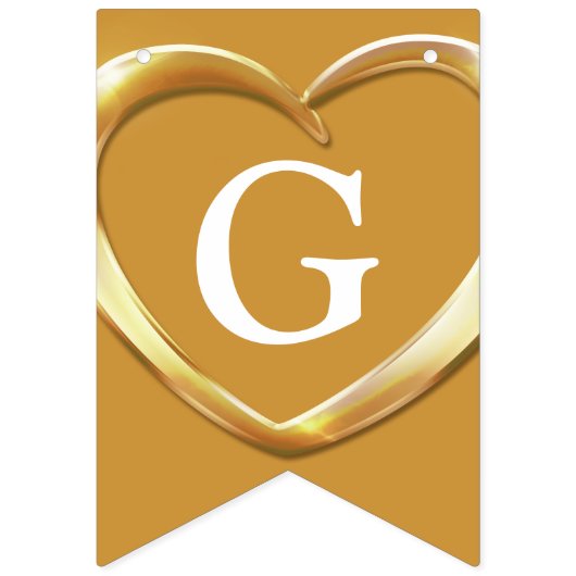 ゴールデン結婚ズ記念写真集50th バンティングフラッグ (第2の旗)