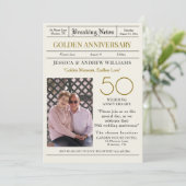 ゴールデン結婚ズ記念撮影「速報」 招待状 (スタンド正面)