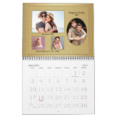 ゴールデン結婚ズ50thフォトカレンダー カレンダー (1月 2027)