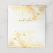 ゴールデン結婚フローラ プレイスカード (外部開封)