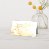 ゴールデン結婚フローラ プレイスカード (正面)