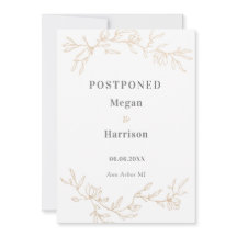 ゴールデン結婚ブランチの延期