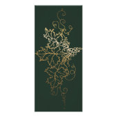 ゴールデン結婚ヴィン結婚ヤードのメニュー ラックカード (裏面)