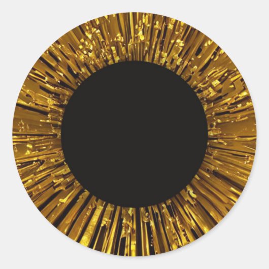 ゴールデン縁ど ラウンドシール (正面)