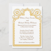 ゴールデン縁ど 招待状 (正面)