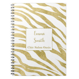 ゴールデン美しいサロンジャーナル ノートブック