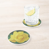 ゴールデン花びらサンドストーンコースター コースター (側面)