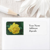 ゴールデン花びら住所 シール (インサイチュ)