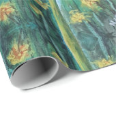 ゴールデン花びら ラッピングペーパー (ロールコーナー)