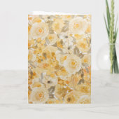 ゴールデン花模様お祝い・オブ・ライフ・プログラム プログラム (裏面)