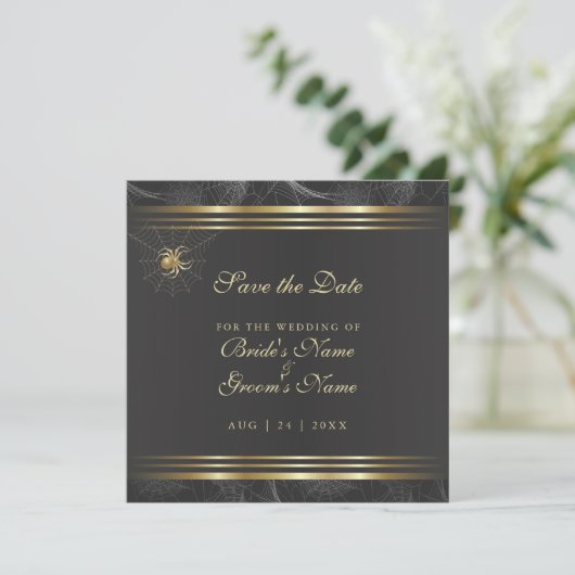 ゴールデン華美スパイダーズの日付を保存招待状 セーブザデート (スタンド正面)