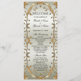 ゴールデン華美フラワーズ結婚式 プログラム