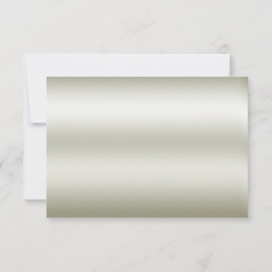 ゴールデン華美フラワーズRSVPカード 出欠カード (裏面)