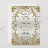 ゴールデン華美フラワーリハーサルディナー 招待状 (正面)