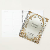 ゴールデン華美ホワイトフラワーズプランナー プランナー手帳 (ディスプレー)