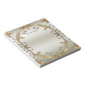 ゴールデン華美メモ ノートパッド (アングル)