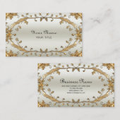 ゴールデン華美名刺 名刺 (正面/裏面)