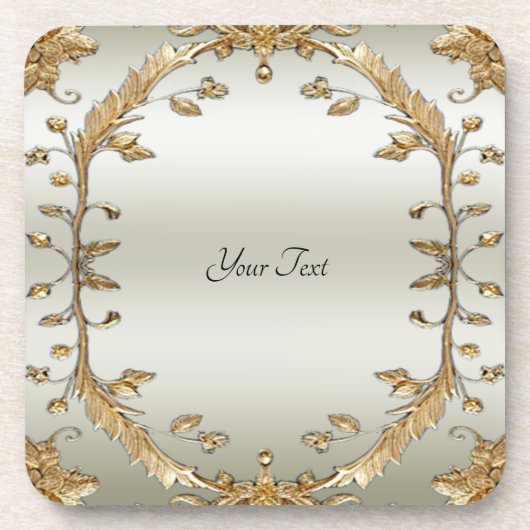 ゴールデン華美懸命プラスチックコースター コースター (正面)