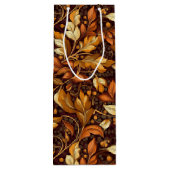 ゴールデン葉カスタマイズ ワインギフトバッグ (裏面)