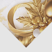 ゴールデン葉クリスマスホリデーティッシュペーパー 薄葉紙 (詳細)