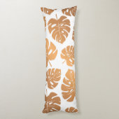 ゴールデン葉パターン ボディピロー (裏面 (縦))