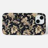 ゴールデン葉パターン Case-Mate iPhoneケース (裏面 (横))