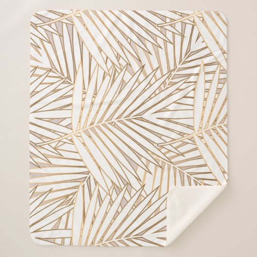 ゴールデン葉パーム:アールデコ。 シェルパブランケット (正面)
