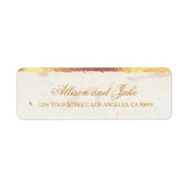 ゴールデン葉住所 シール