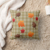 ゴールデン葉秋 クッション (ブランケット)