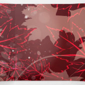 ゴールデン葉1 三つ折りクリスマスカード (内部中)