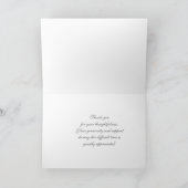 ゴールデン葬儀悔やみや弔慰サンキューカード サンキューカード (内部)