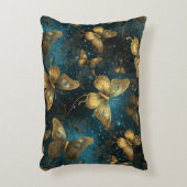 ゴールデン蝶アクセント枕 アクセントクッション (正面(垂直))