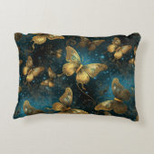 ゴールデン蝶アクセント枕 アクセントクッション (裏面)