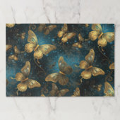 ゴールデン蝶ティアウェイランチョンマット ペーパーパッド (正面)