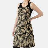 ゴールデン蝶プリント エプロン (インサイチュ)