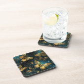 ゴールデン蝶懸命プラスチックのコースター コースター (右側)