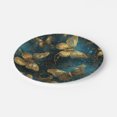 ゴールデン蝶紙プレート ペーパープレート (アングル)