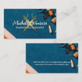 ゴールデン裁縫針 | 裁縫キットツール 名刺 (正面/裏面)