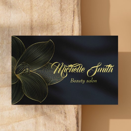 ゴールデン詳細エステティシャンQrコードソーシャルメディア 名刺