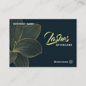 ゴールデン詳細ラッシュクライアン気にトの指示後 名刺 (正面)