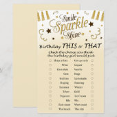 ゴールデン誕生日このゲーム (正面/裏面)