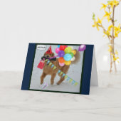 ゴールデン誕生日 カード (黄色い花)