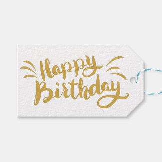 ゴールデン誕生日 ギフトタグ